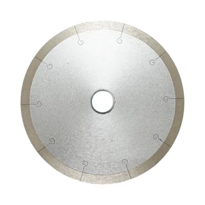 Disc diamantat continuu fractionat 200x30/25.4mm, segment 10mm pentru gresie, faianta, ceramica dura, marmura Breckner Germany - imagine 2