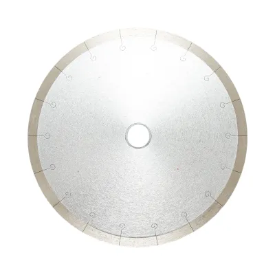 Disc diamantat continuu fractionat 250x30/25.4mm, segment 10mm pentru gresie, faianta, ceramica dura, marmura Breckner Germany - imagine 2
