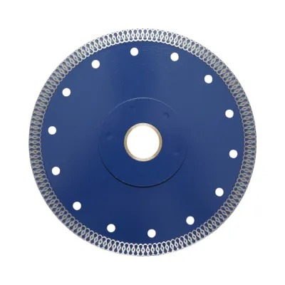 Disc diamantat turbo continuu 180x30/25.4mm, segment 10mm pentru gresie, faianta, ceramica dura Breckner Germany - imagine 2
