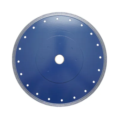 Disc diamantat turbo continuu 300x30/25.4mm, taiere umeda/uscata pentru ceramica dura, gresie, faianta Breckner Germany - imagine 2