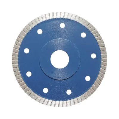 Disc diamantat turbo 115x22.23mm, segment 8mm pentru gresie, faianta, ceramica dura, marmura, granit Breckner Germany - imagine 2