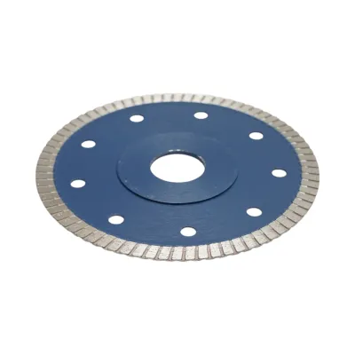 Disc diamantat turbo 115x22.23mm, segment 8mm pentru gresie, faianta, ceramica dura, marmura, granit Breckner Germany - imagine 4