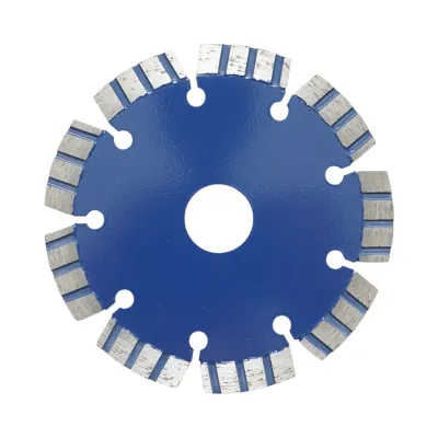 Disc diamantat turbo segmentat 115x22.23mm, segment 10mm pentru beton armat, piatra dura, pavele Breckner Germany - imagine 2
