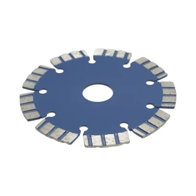 Disc diamantat turbo segmentat 115x22.23mm, segment 10mm pentru beton armat, piatra dura, pavele Breckner Germany - imagine 4