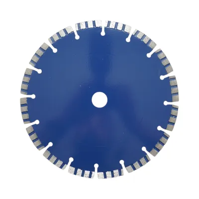 Disc diamantat turbo segmentat 230x22.23mm, segment 10mm pentru beton armat, piatra dura, pavele Breckner Germany - imagine 2