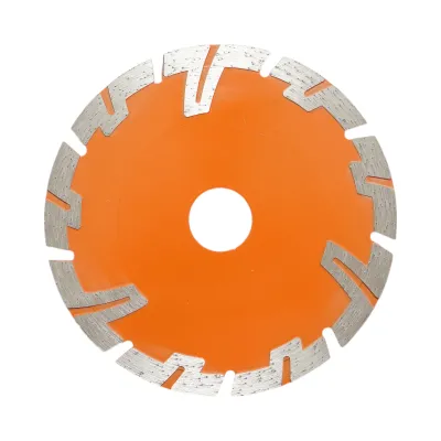 Disc diamantat turbo segmentat 125x22.23mm, segment 8mm pentru BCA, caramida, sapa, beton armat Breckner Germany - imagine 2