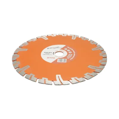 Disc diamantat turbo segmentat 230x22.23mm, segment 8mm pentru BCA, caramida, sapa, beton armat Breckner Germany - imagine 3