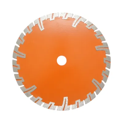 Disc diamantat turbo segmentat 230x22.23mm, segment 8mm pentru BCA, caramida, sapa, beton armat Breckner Germany - imagine 2