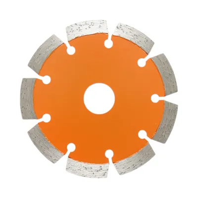 Disc diamantat segmentat 115x22.23mm, segment 10mm pentru caramida, beton, zidarie, boltari, piatra Breckner Germany - imagine 2