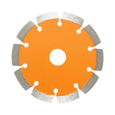 Disc diamantat segmentat 125x22.23mm, segment 10mm pentru caramida, beton, zidarie, boltari, piatra Breckner Germany - imagine 2