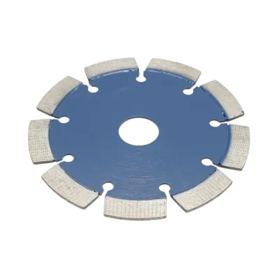 Disc diamantat segmentat 125x22.23mm, segment 12mm pentru beton, pavele, mozaic, boltari, caramida Breckner Germany - imagine 4