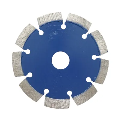 Disc diamantat segmentat 125x22.23mm, segment 12mm pentru beton, pavele, mozaic, boltari, caramida Breckner Germany - imagine 2