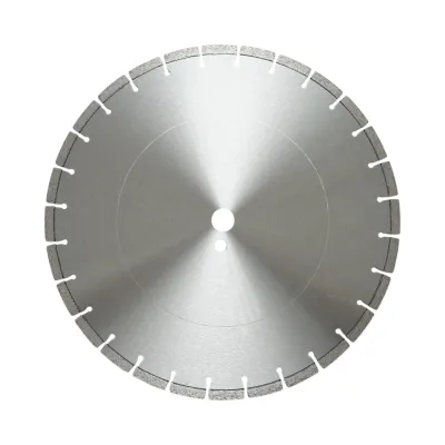Disc diamantat segmentat 400x25.4mm, segment 10mm pentru beton armat, pavele, boltari, piatra dura Breckner Germany - imagine 2