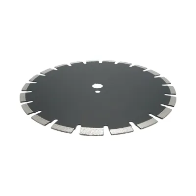 Disc diamantat segmentat 350x25.4mm, A40 segment 12mm pentru asfalt, beton proaspat Breckner Germany - imagine 4