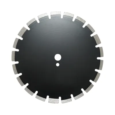 Disc diamantat segmentat 350x25.4mm, A40 segment 12mm pentru asfalt, beton proaspat Breckner Germany - imagine 2