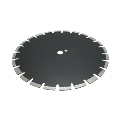 Disc diamantat segmentat 400x25.4mm, A40 segment 12mm pentru asfalt, beton proaspat Breckner Germany - imagine 4