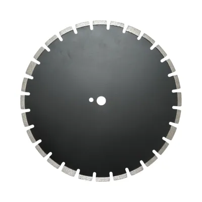 Disc diamantat segmentat 450x25.4mm, A40 segment 12mm pentru asfalt, beton proaspat Breckner Germany - imagine 2