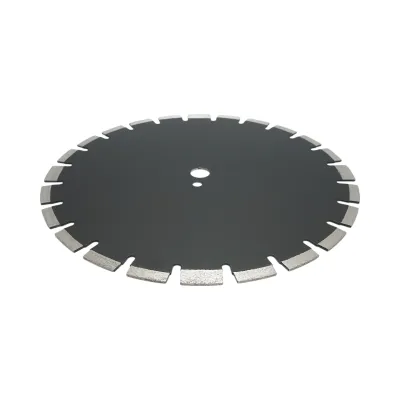 Disc diamantat segmentat 400x25.4mm, segment 12mm pentru asfalt-beton, caramida, sapa Breckner Germany - imagine 4