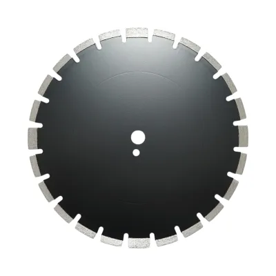 Disc diamantat segmentat 400x25.4mm, segment 12mm pentru asfalt-beton, caramida, sapa Breckner Germany - imagine 2