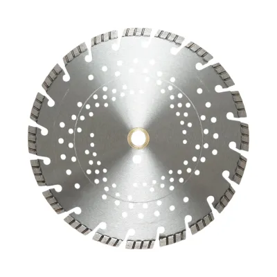 Disc diamantat turbo segmentat 300x30mm, segment 10mm pentru beton armat, pavele, boltari, piatra dura Breckner Germany - imagine 2