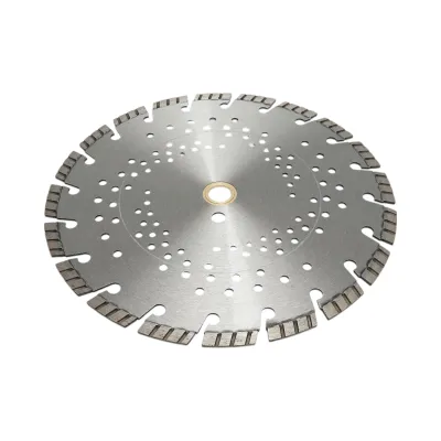 Disc diamantat turbo segmentat 300x30mm, segment 10mm pentru beton armat, pavele, boltari, piatra dura Breckner Germany - imagine 4