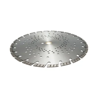 Disc diamantat turbo segmentat 350x30mm, segment 10mm pentru beton armat, pavele, boltari, piatra dura Breckner Germany	 - imagine 4