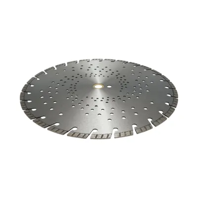 Disc diamantat turbo segmentat 400x30mm, segment 10mm pentru beton armat, pavele, boltari, piatra dura Breckner Germany - imagine 4
