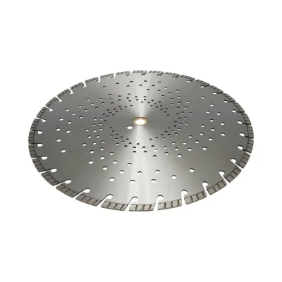 Disc diamantat turbo segmentat 450x30mm, segment 10mm pentru beton armat, pavele, boltari, piatra dura Breckner Germany - imagine 4