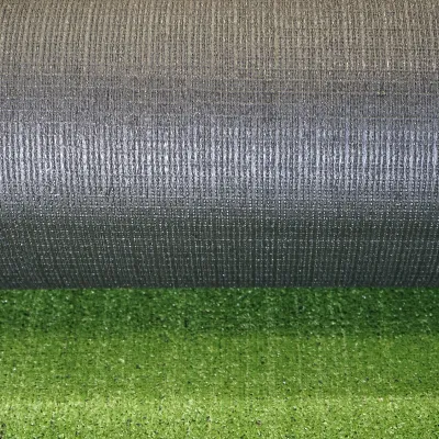 Covor gazon iarba artificiala verde 2mx30m, fir 7mm, 2 straturi PP si plasa PU - imagine 4
