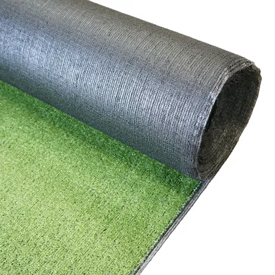 Covor gazon iarba artificiala verde 2mx30m, fir 7mm, 2 straturi PP si plasa PU - imagine 6