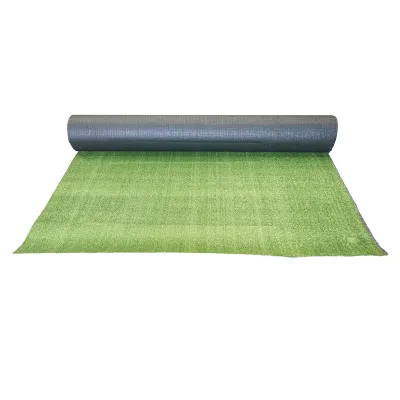 Covor gazon iarba artificiala verde 4mx30m, fir 7mm, 2 straturi PP si plasa PU