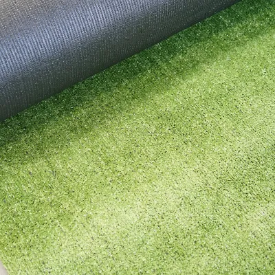 Covor gazon iarba artificiala verde 3mx30m, fir 7mm, 1 strat PP si PU - imagine 4
