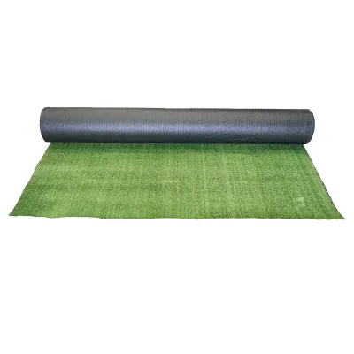 Covor gazon iarba artificiala verde 4mx30m, fir 7mm, 1 strat PP si PU