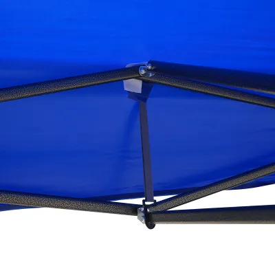Acoperis cort pavilion 3x3m albastru - imagine 6