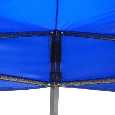 Acoperis cort pavilion 3x3m albastru - imagine 7