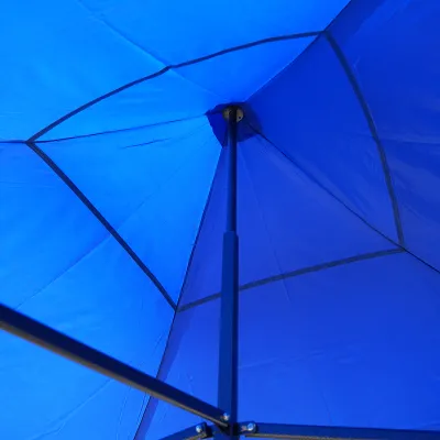 Acoperis cort pavilion 3x3m albastru - imagine 5