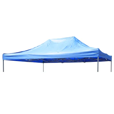 Acoperis cort pavilion 3x6m albastru - imagine 2