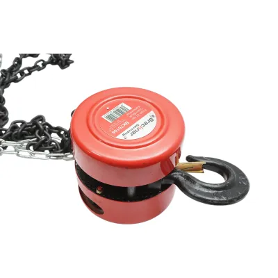 Palan manual cu lant 3m, sarcina maxima 2000kg, carlig cu siguranta 2T Breckner Germany - imagine 7