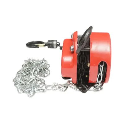 Palan manual cu lant 2.5m, sarcina maxima 1000kg, carlig cu siguranta 1T Breckner Germany - imagine 6