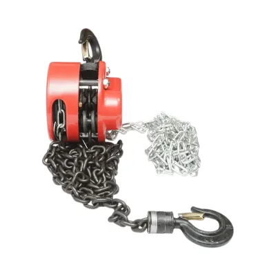 Palan manual cu lant 2.5m, sarcina maxima 1000kg, carlig cu siguranta 1T Breckner Germany - imagine 4