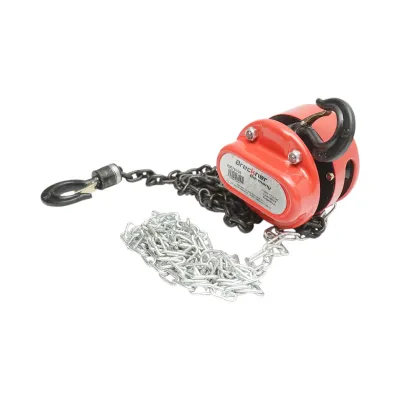 Palan manual cu lant 2.5m, sarcina maxima 1000kg, carlig cu siguranta 1T Breckner Germany - imagine 3