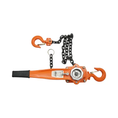 Palan manual cu levier 1500kg, lant 1.5m, carlig cu siguranta 2T Breckner Germany - imagine 3