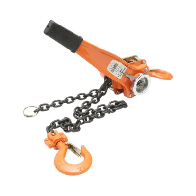 Palan manual cu levier 1500kg, lant 1.5m, carlig cu siguranta 2T Breckner Germany - imagine 4