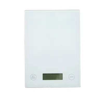 Cantar electronic digital de bucatarie 5 kg, functie tara, platforma sticla securizata - imagine 2