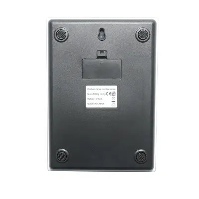 Cantar electronic digital de bucatarie 5 kg, functie tara, platforma sticla securizata - imagine 3