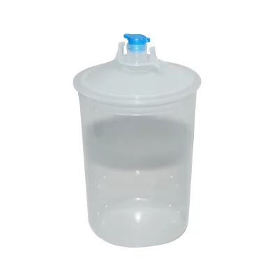 Set 50 pahare 800 ml mixare vopsea cu capac filtrant 125 microni pentru pistol de vopsit - imagine 5