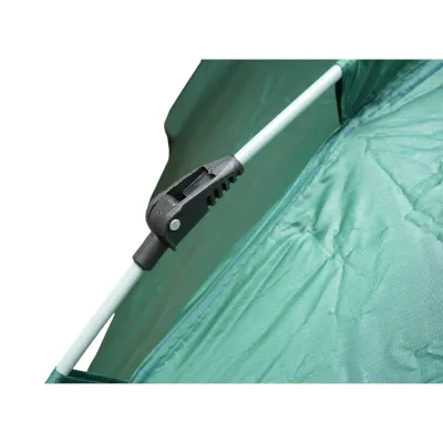 Cort camping 2 persoane verde pliabil automat pop-up 2 intrari, impermeabil cu protectie UV si plasa anti-insecte 200x200x145cm - imagine 11