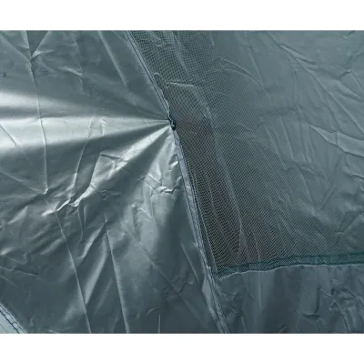 Cort camping 2 persoane verde pliabil automat pop-up 2 intrari, impermeabil cu protectie UV si plasa anti-insecte 200x200x145cm - imagine 12