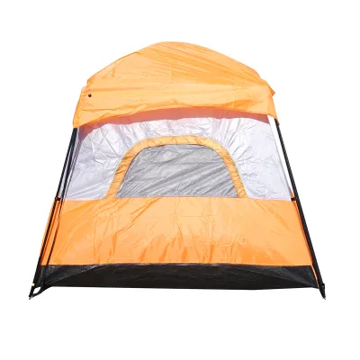 Cort camping 2-4 persoane cu terasa, impermeabil, protectie UV si plasa anti-insecte 330x210x180cm - imagine 4