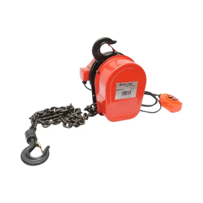 Palan electric otel 380V, 500W cu lant 3m, sarcina maxima 2000kg, carlig cu siguranta 3T Breckner Germany - imagine 4